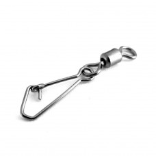 Rolling  Swivel with Hook Snap Size 8 Pack Size:  25, 50, &100's